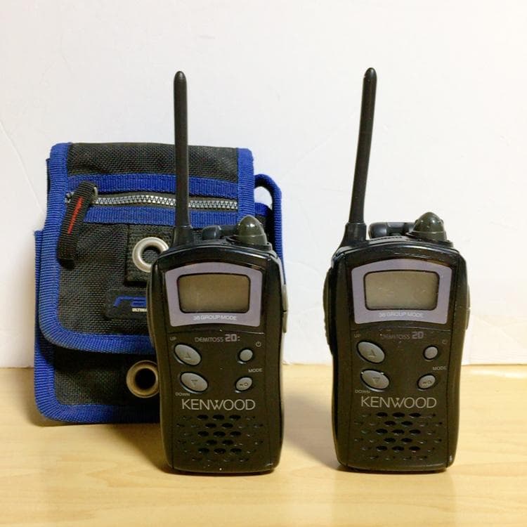 KENWOOD UBZ-LJ20 2台セット 特定小電力トランシーバー
