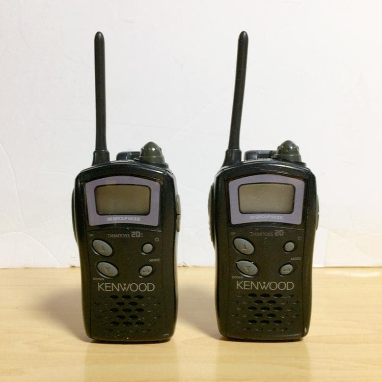 KENWOOD UBZ-LJ20 2台セット 特定小電力トランシーバー