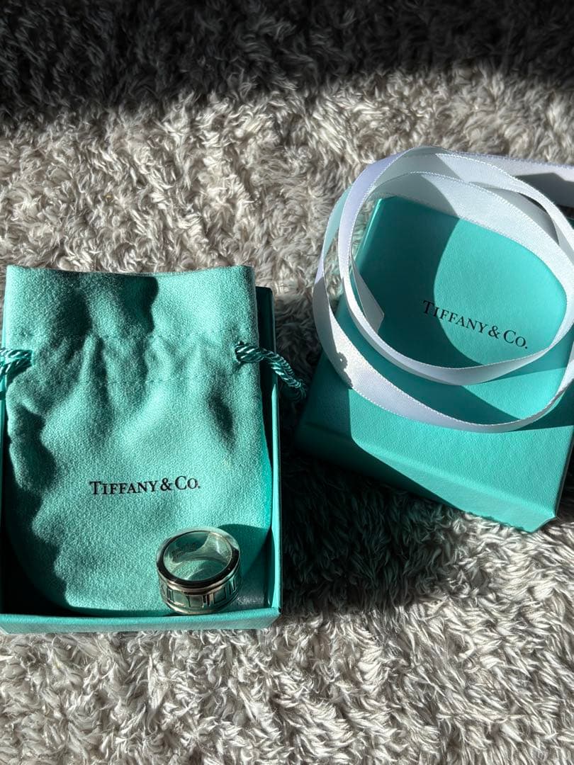 ティファニー アトラス ワイドリング SV925 15号相当 US7.5