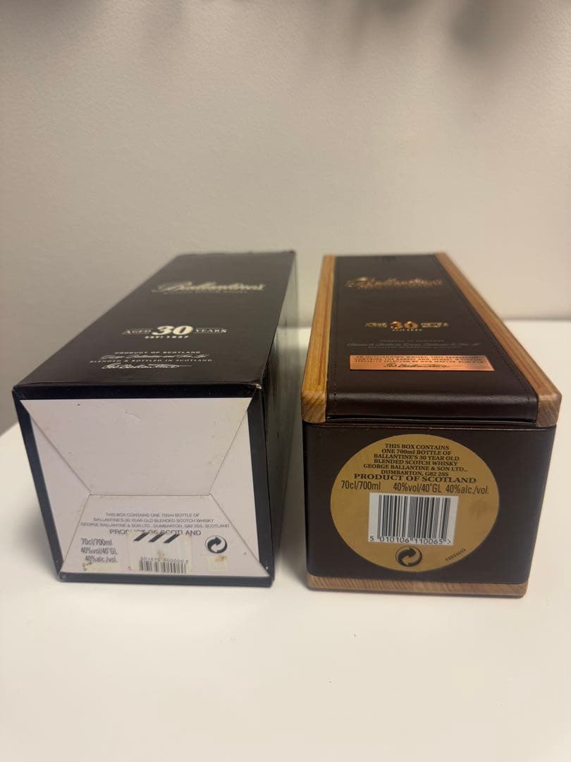【新品未開封】 30年熟成バランタイン 木箱付き