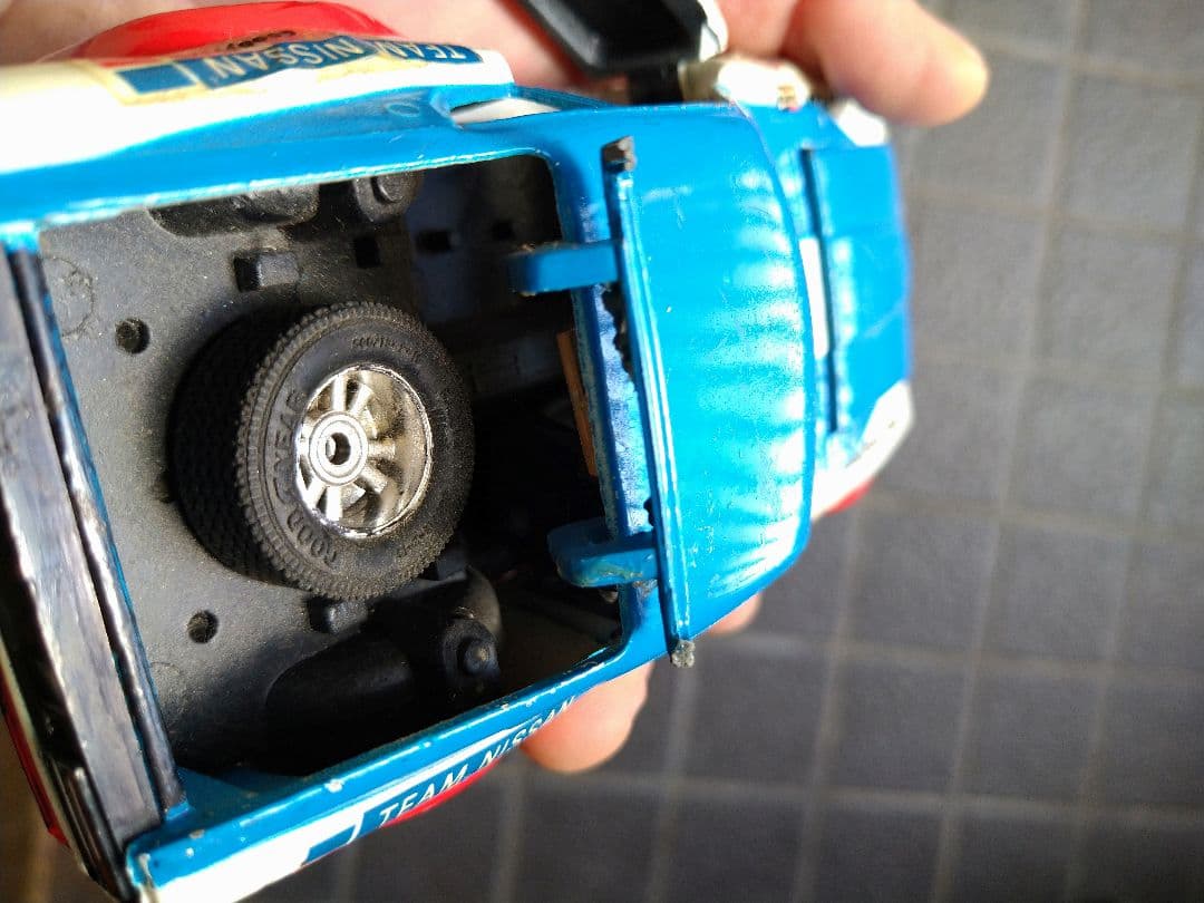 ブリキ　昭和レトロ　レーシングカー　日本製　希少　レア　レトロ　ミニカー