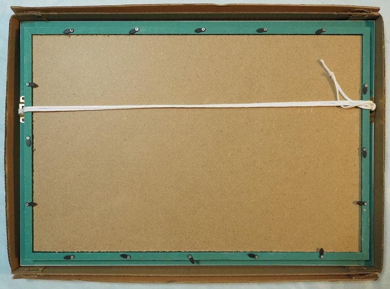 【値下げ】風景画　平山郁夫　月光の砂漠　M10　額付き　手描き　肉筆