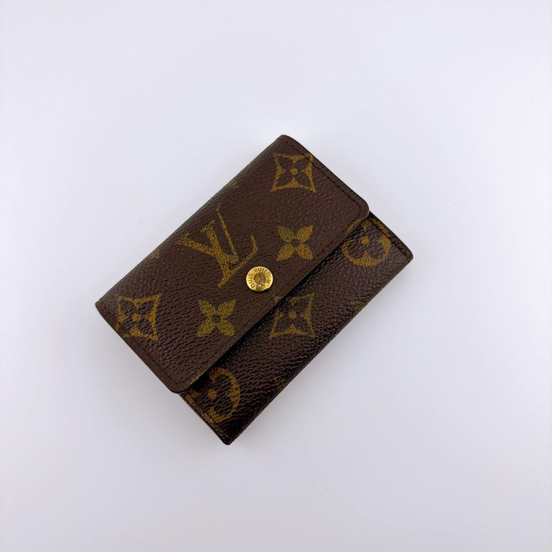【美品】ルイヴィトン モノグラム ポルトモネプラ ケース