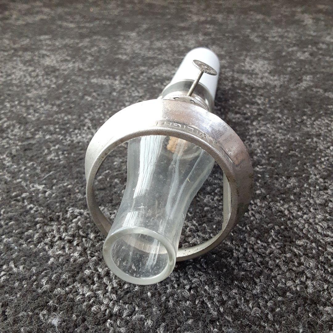 米国ガラスアンティークTwilightオイルランプ /壁掛照明骨董博物ライト