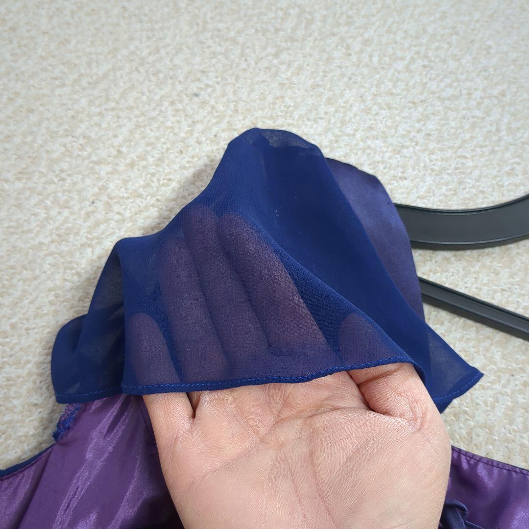 ドレスルームアミ 紫色のドレス