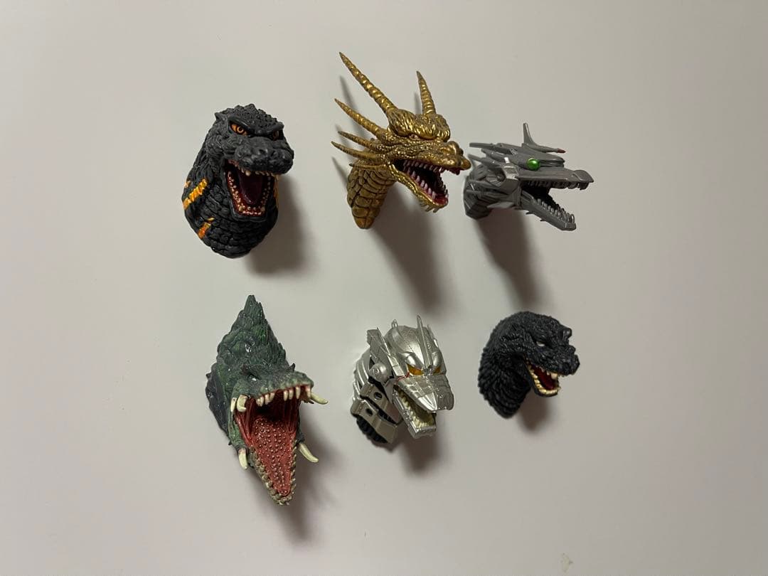 一番くじ ゴジラ モンスターヘッドマグネット まとめ売り