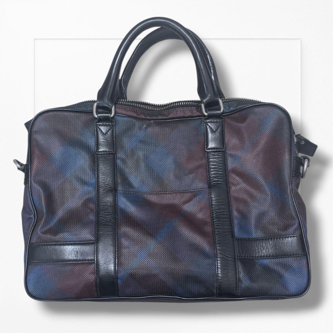 ヴィヴィアンウエストウッド ブリーフケース 2way チェック柄 PVC