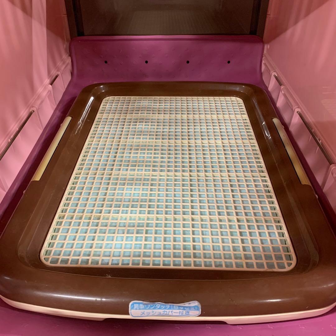 リッチェル キャンピングキャリー 折りたたみ L ライトピンク