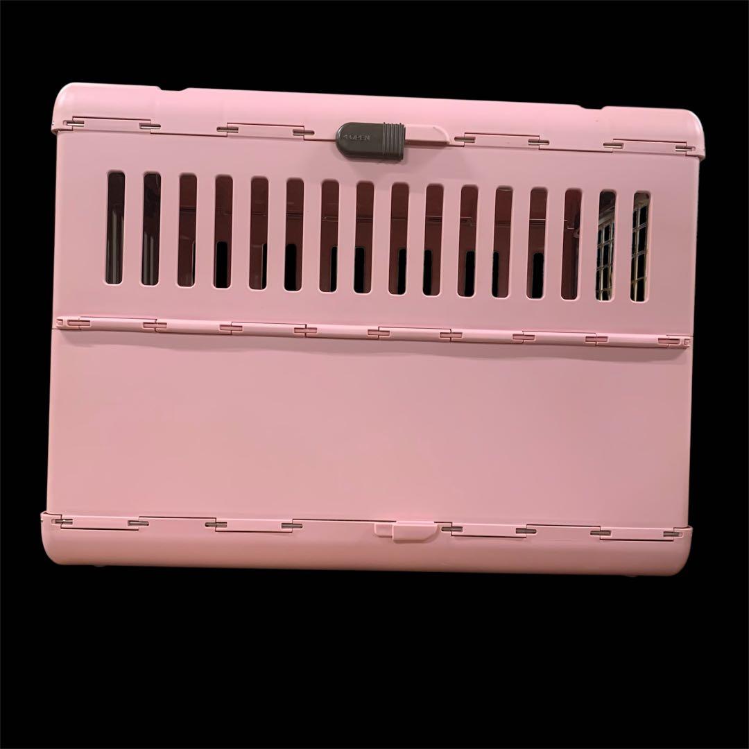 リッチェル キャンピングキャリー 折りたたみ L ライトピンク