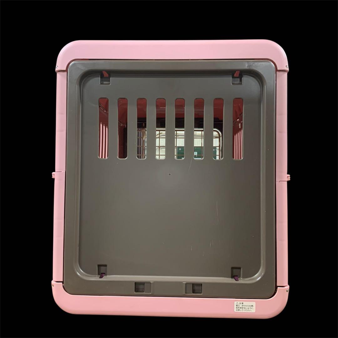 リッチェル キャンピングキャリー 折りたたみ L ライトピンク