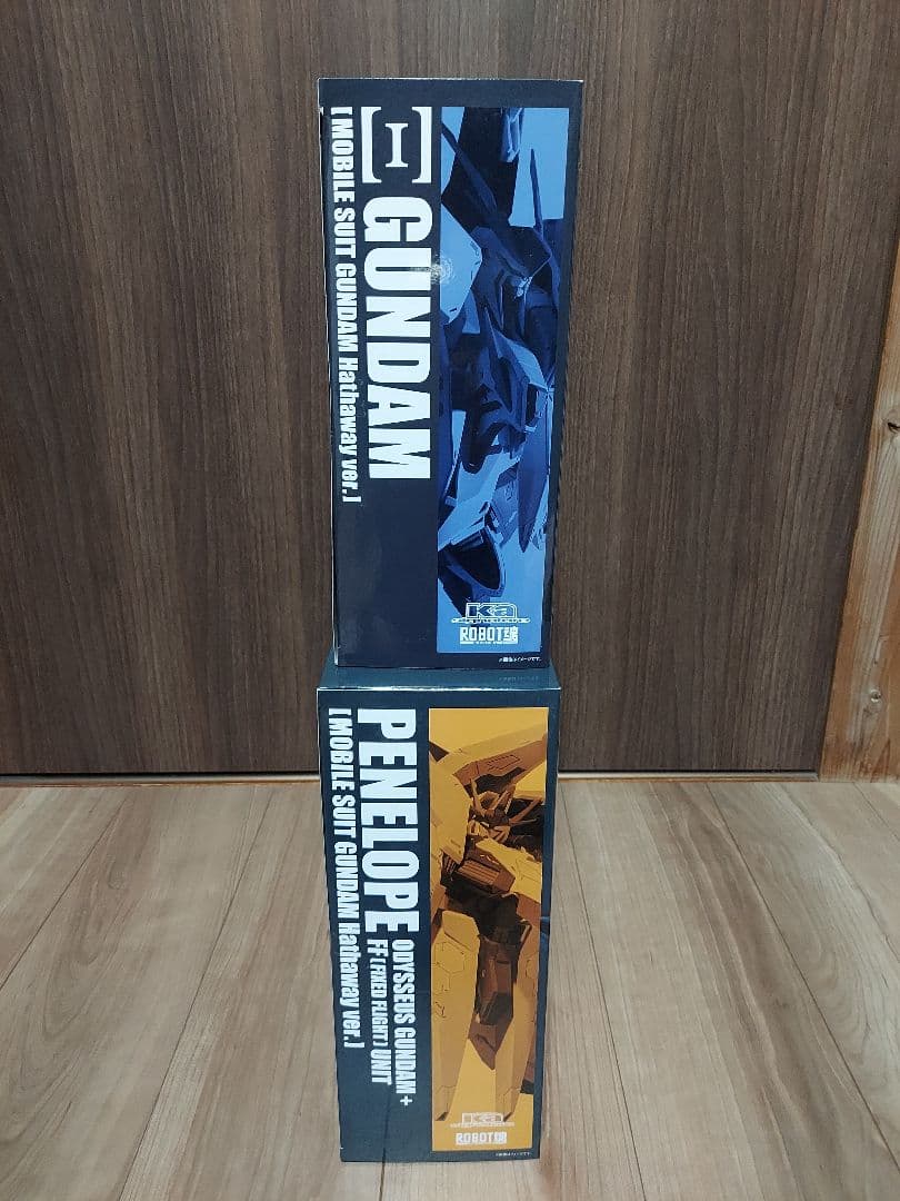 バンダイROBOT魂 Ξガンダム　ペーネロペー閃光のハサウェイVer2点セット