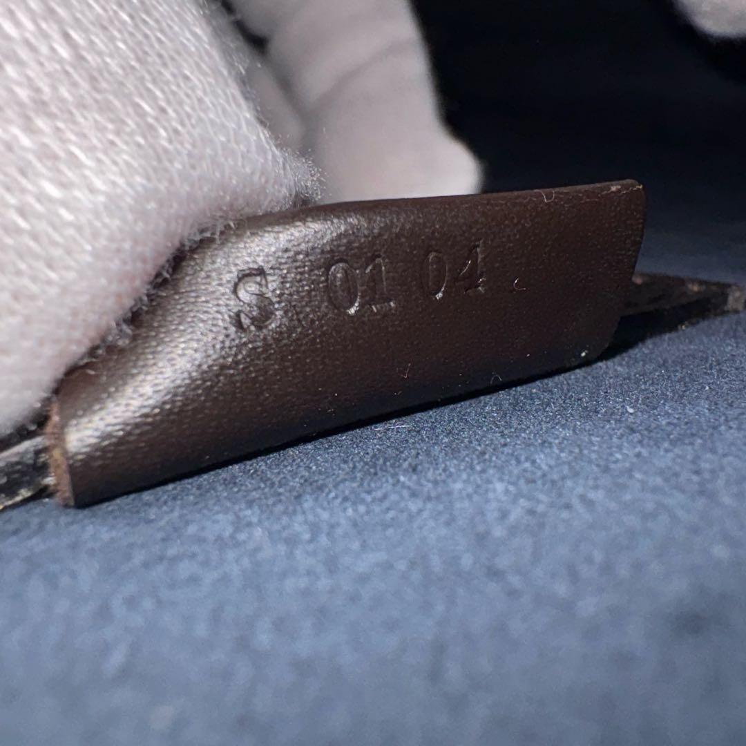 Dunhill ダンヒル ダークブラウン ビジネスバッグ　ショルダーベルト付き