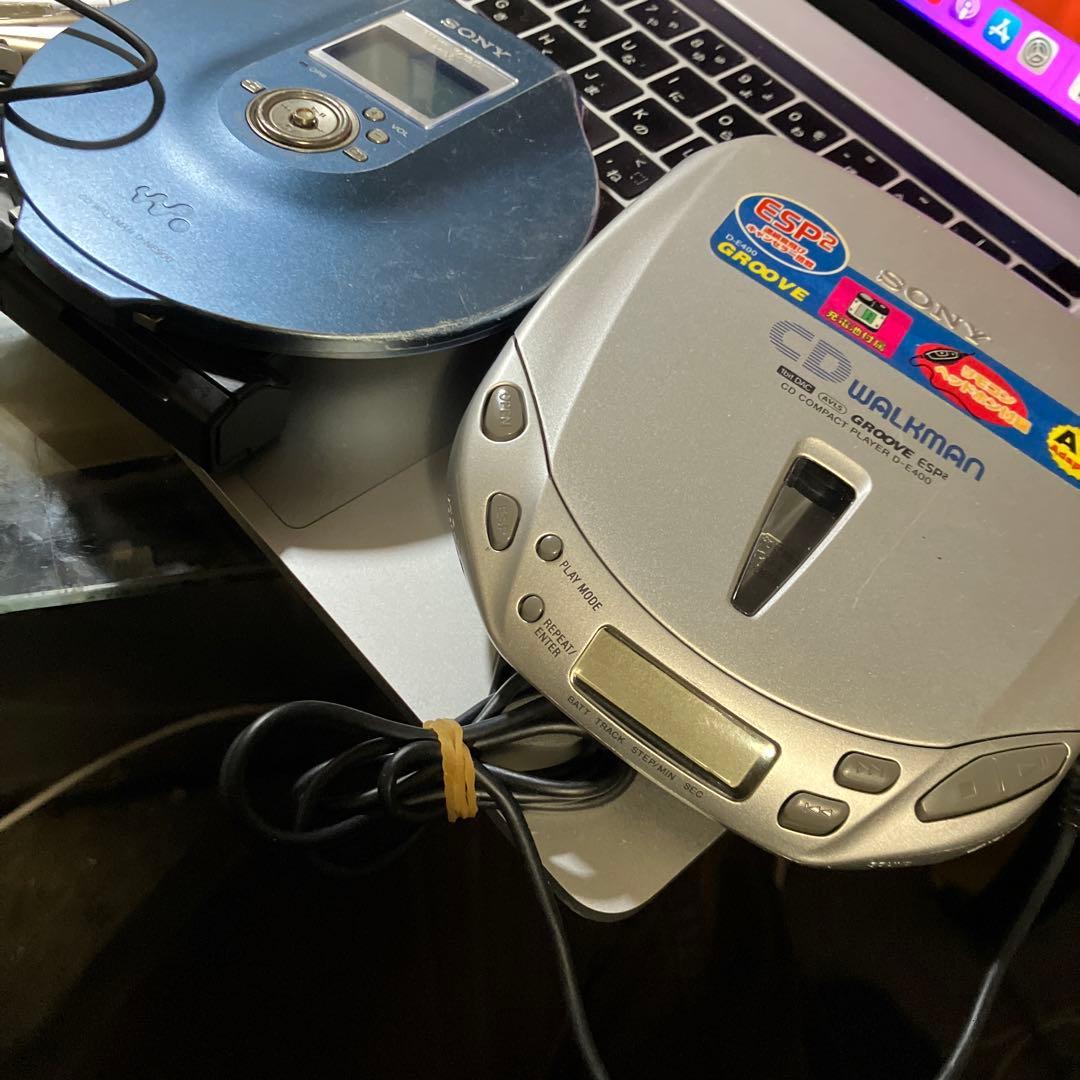 ポータブルプレーヤー SONY CD WALKMAN D-NE900 D-E400