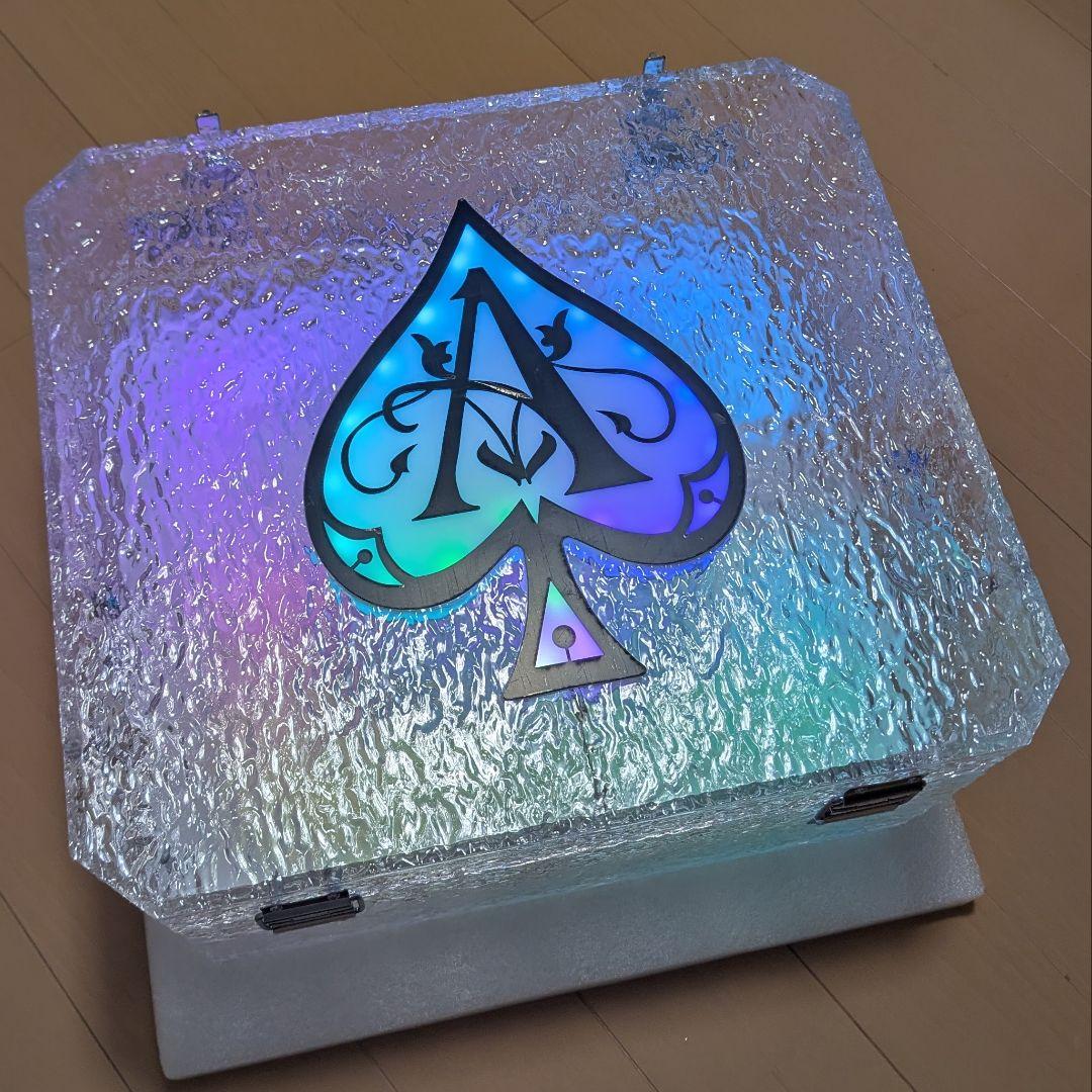 ボトルケース　LED　アルマンド アタッシュケース ディスプレイ シャンパン