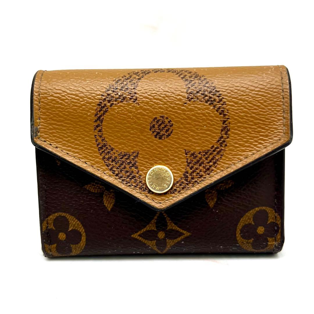 ルイヴィトン モノグラムリバース ポルトフォイユ ゾエ ジャイアントM80725