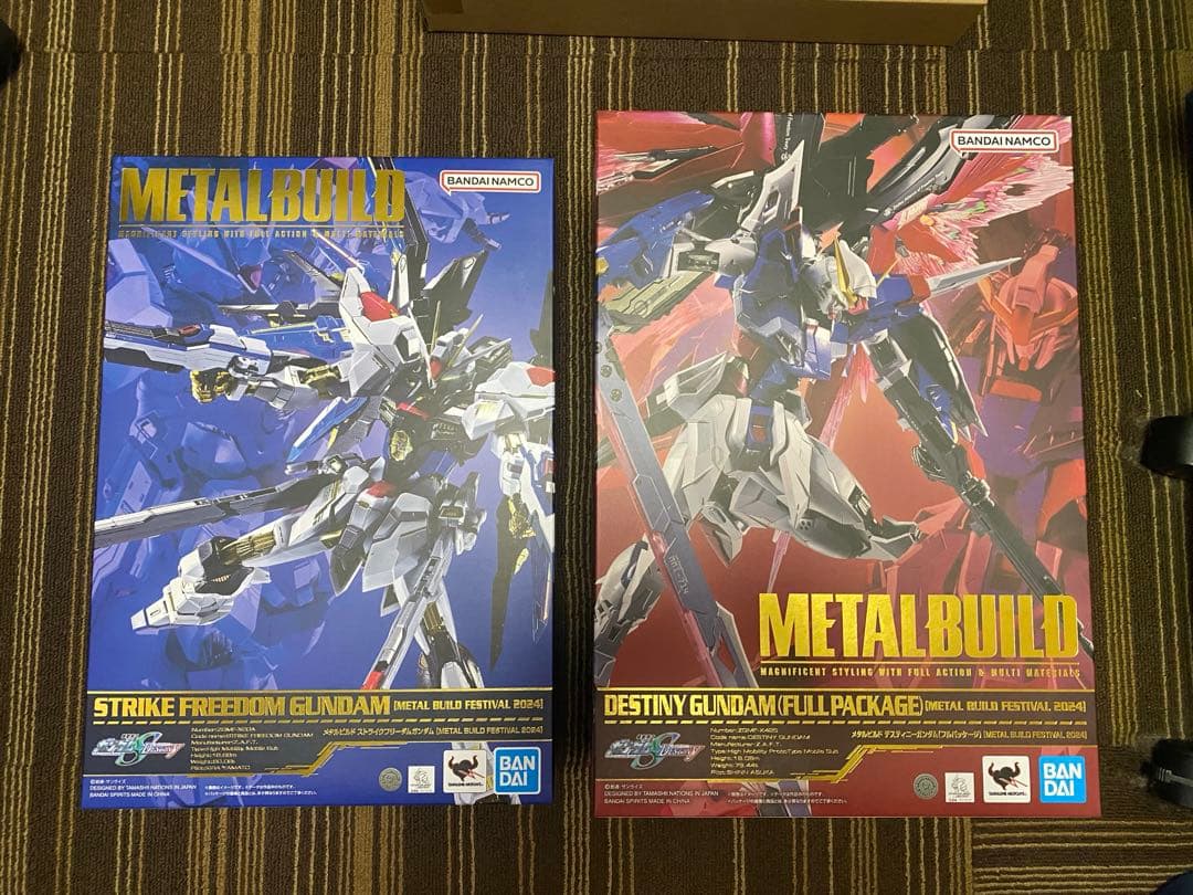 L BUILD ストライクフリーダム デスティニー・光の翼　3点セット