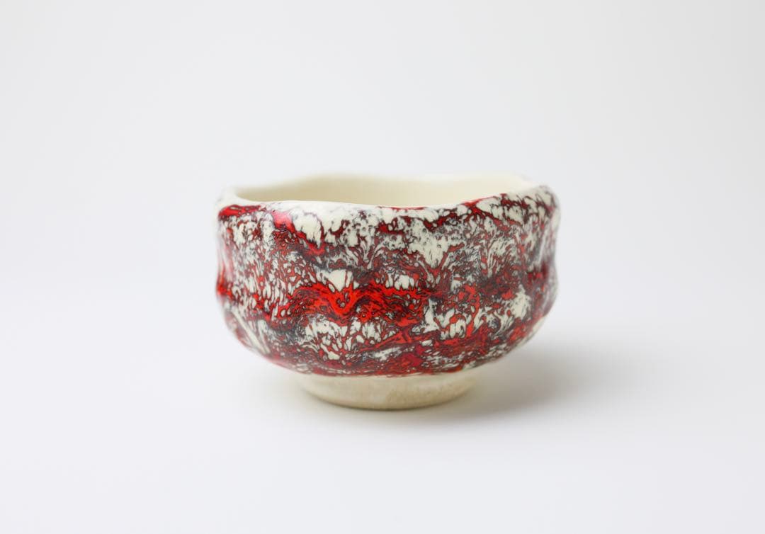 箕面焼　松田箕山　一服茶碗　茶器