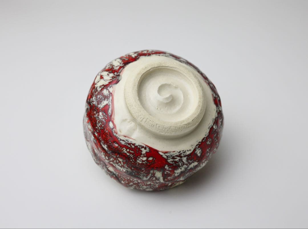 箕面焼　松田箕山　一服茶碗　茶器