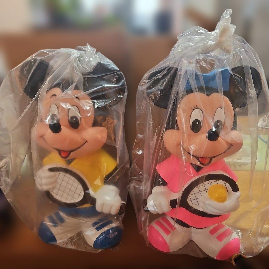 【特別品】ミッキー ミニー テニス フィギュア セット