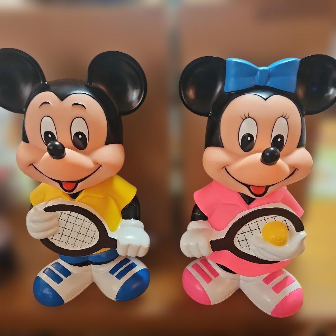 【特別品】ミッキー ミニー テニス フィギュア セット