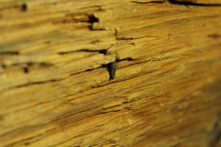 茶道具 古民具 舟板 吊瓶 花器(K-YB310)