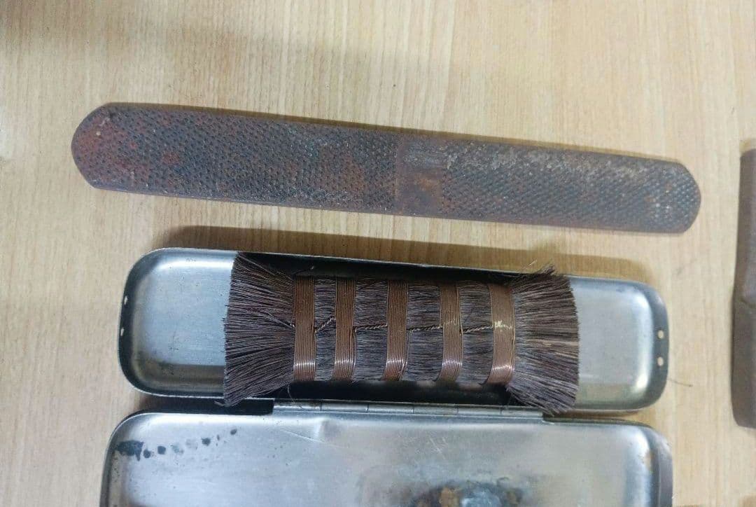 ビンテージ 手縫い靴職人の工具 レザークラフト 革細工 古道具 ハンドメイド