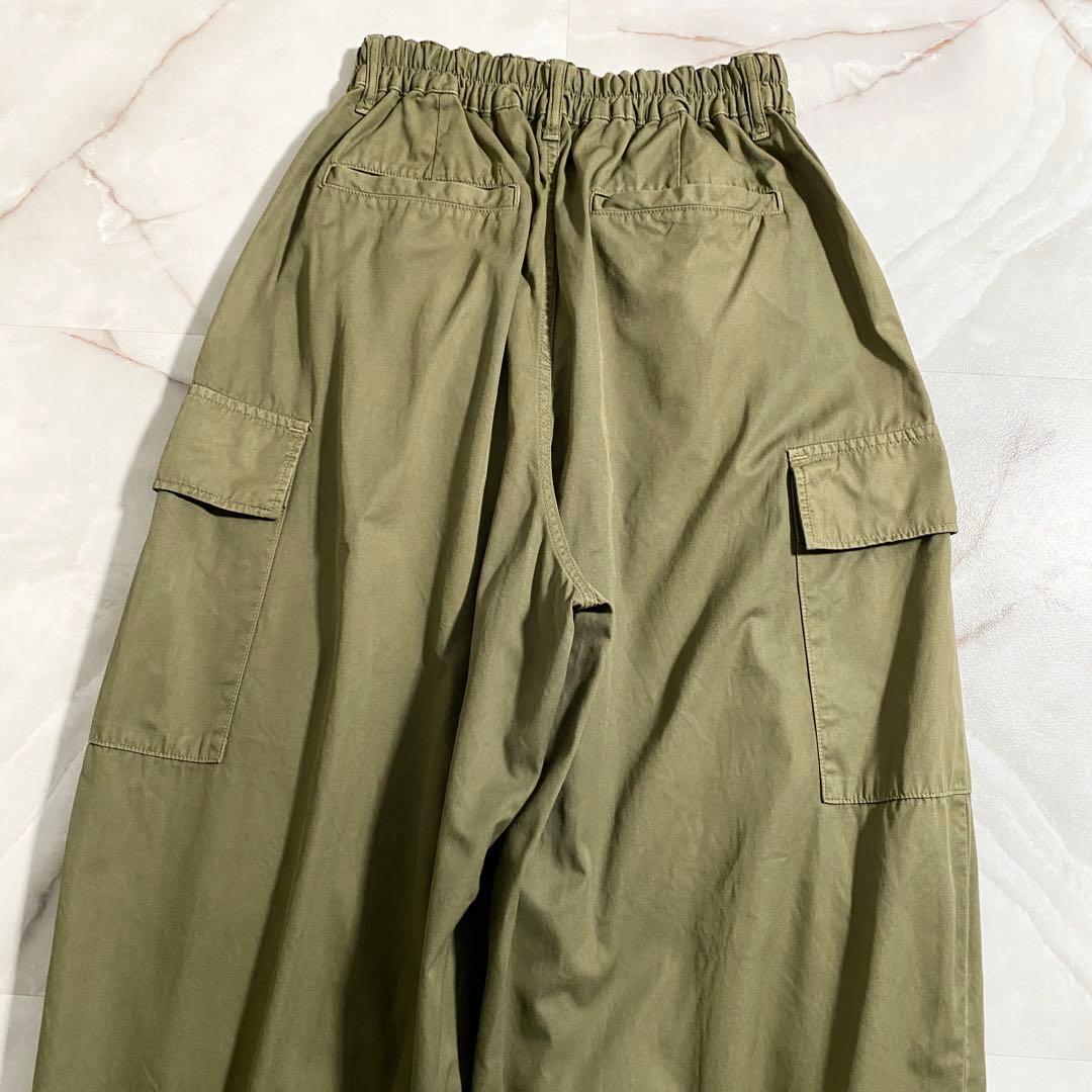 A16600 近年モデル 美品 ハーベスティ サーカスカーゴパンツ カーキ 2