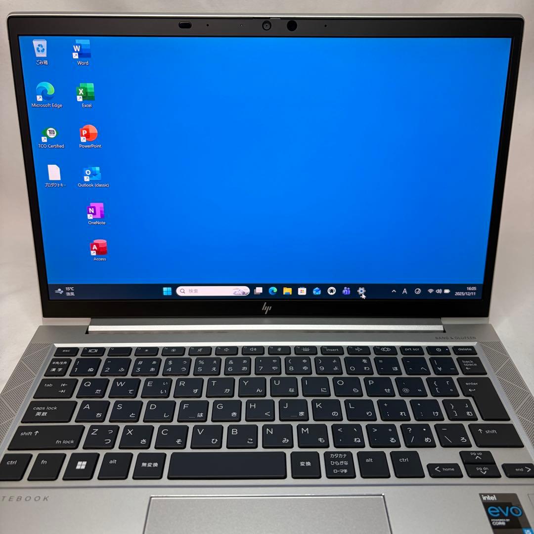 美品 ELITEBOOK 830 G8 第11世代 Core i5 16GB