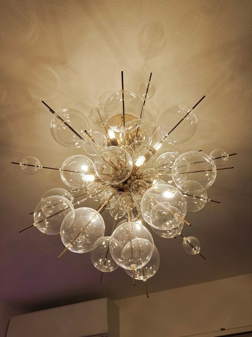 10灯 バブルシャンデリア BALLON (バロン)