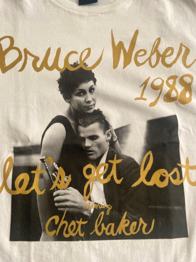 Bruce Weber チェットベイカー Tシャツ M ブルースウェーバー