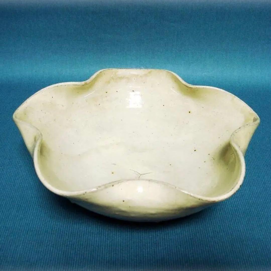 360『唐津 花型 変形鉢』　　/骨董品 古美術 古玩 アンティーク