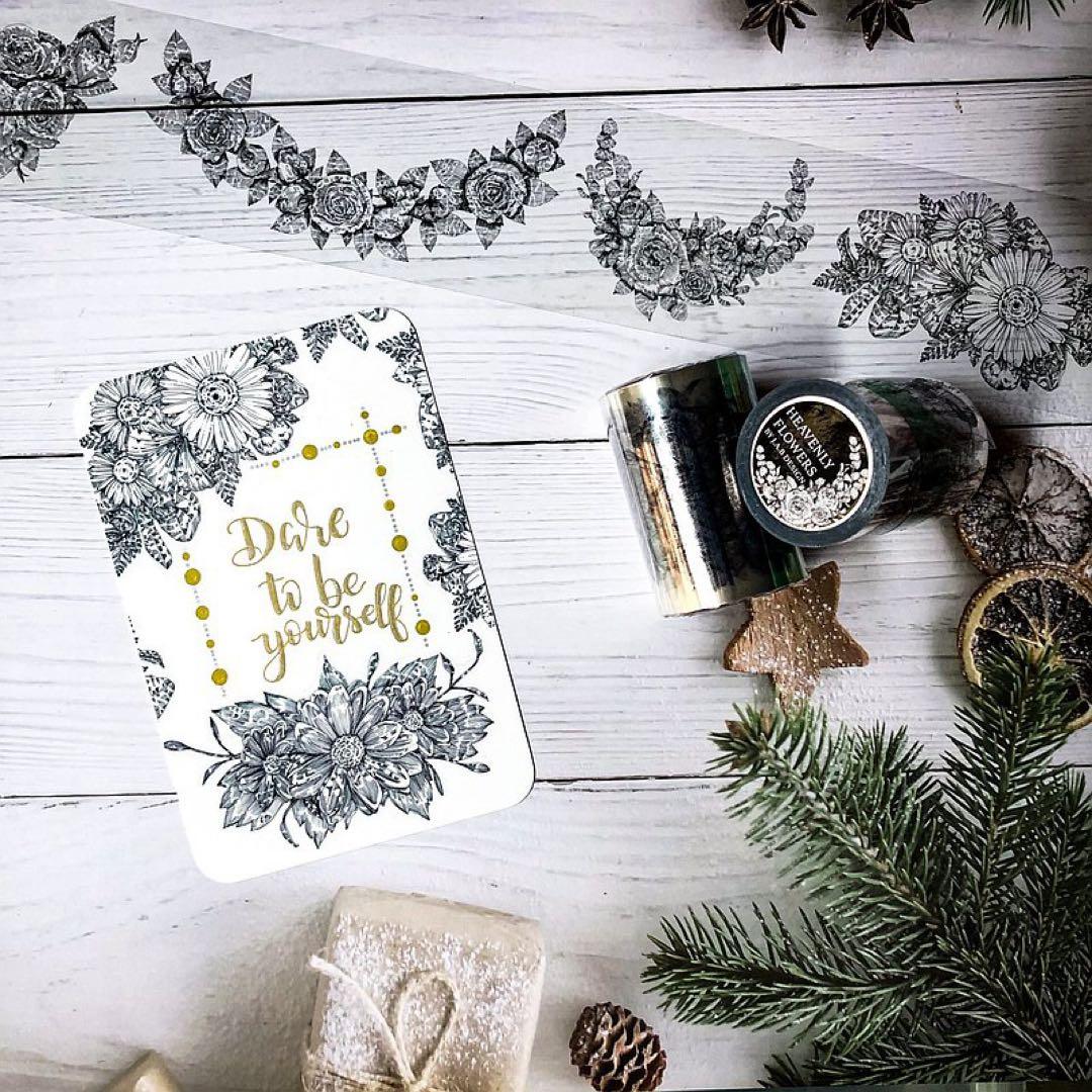 ⭐️SALE⭐️J.A.B Design 海外マスキングテープ　マステ 【1615】