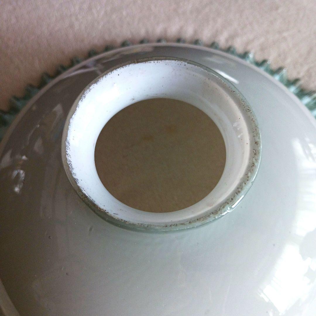 ガラスランプシェード 　　　　アンティーク