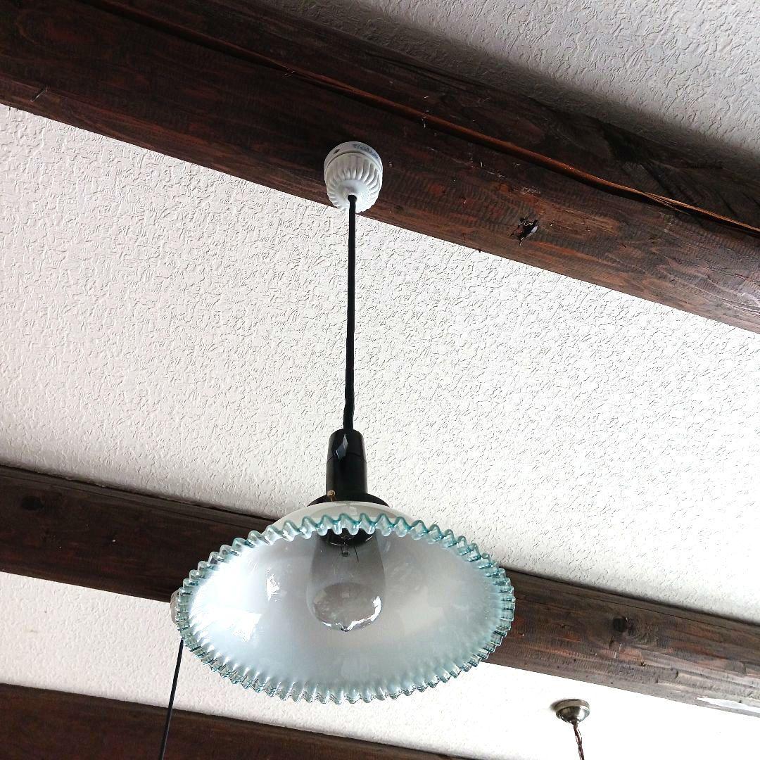 ガラスランプシェード 　　　　アンティーク