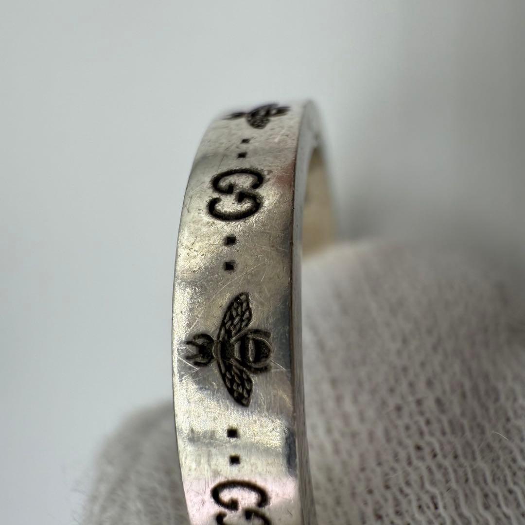 kiji0821 GUCCI グッチ GG＆ビー スリムリング