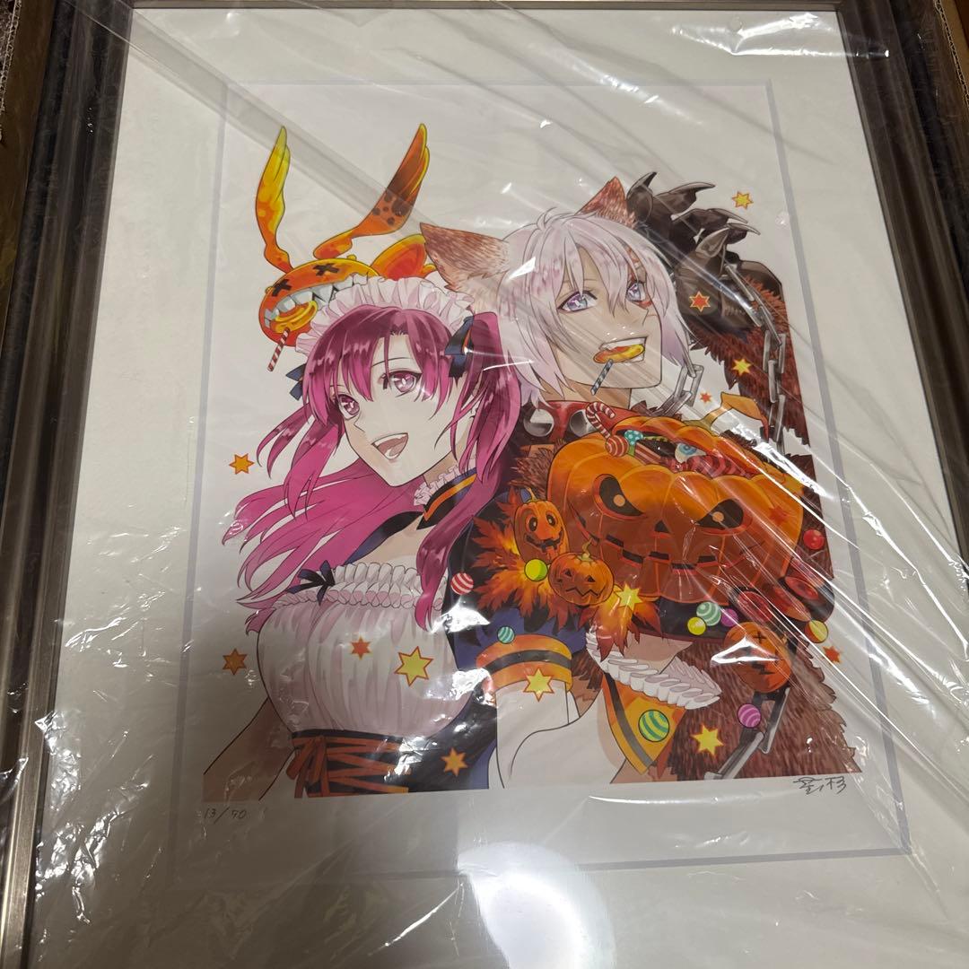 D.Gray-man複製原画12　直筆サイン