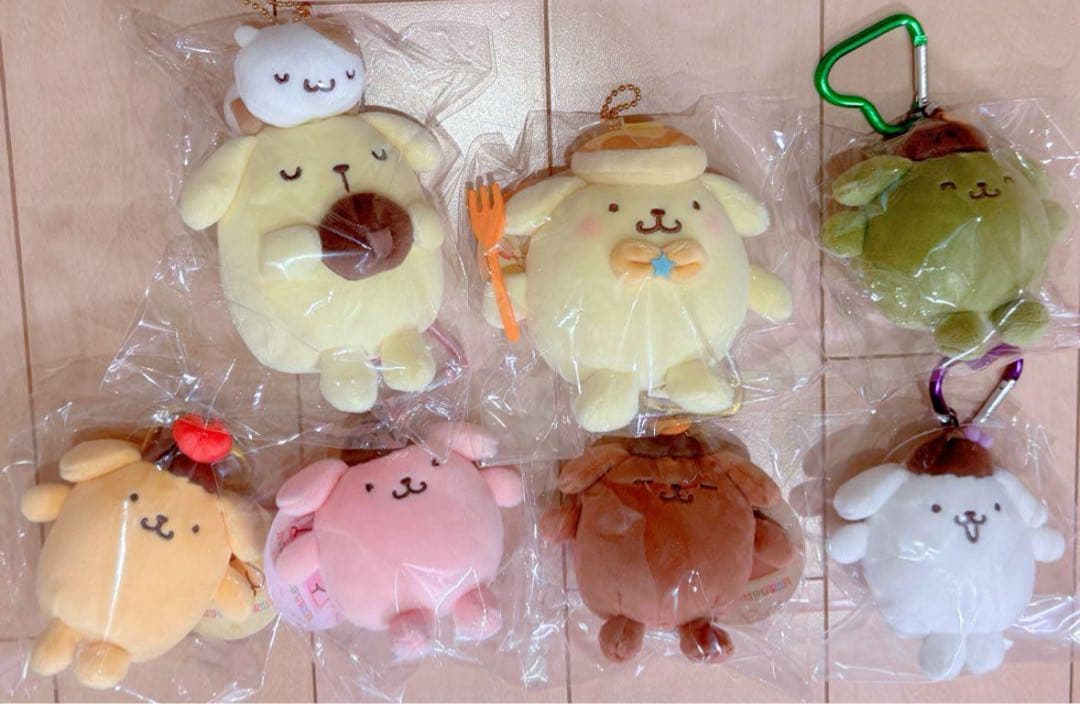 ポムポムプリン ポップアップストアハッピーシェアパンケーキむにゅぐるみマスコット