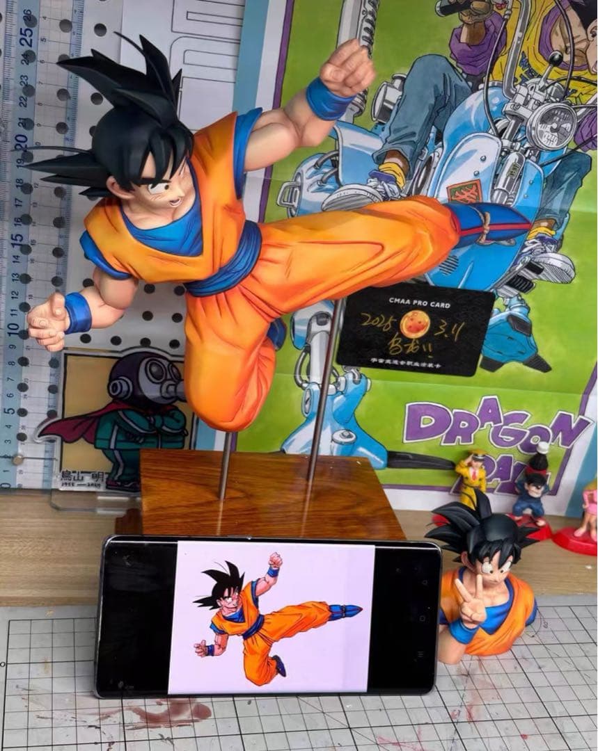 ドラゴンボール 孫悟空 ガレキ ガレージキット スタチューX③①⑥