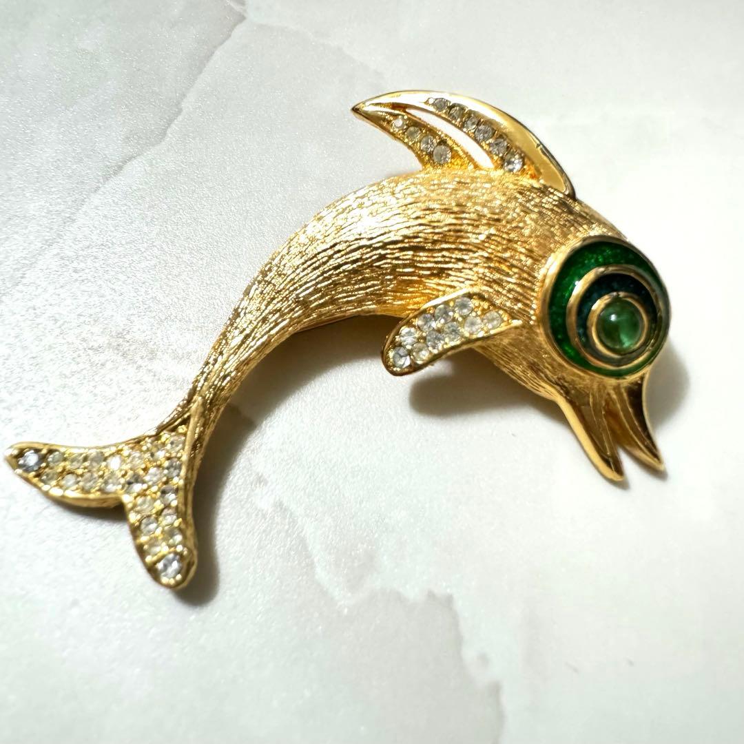 希少　ヴィンテージ　Christian Dior ブローチ