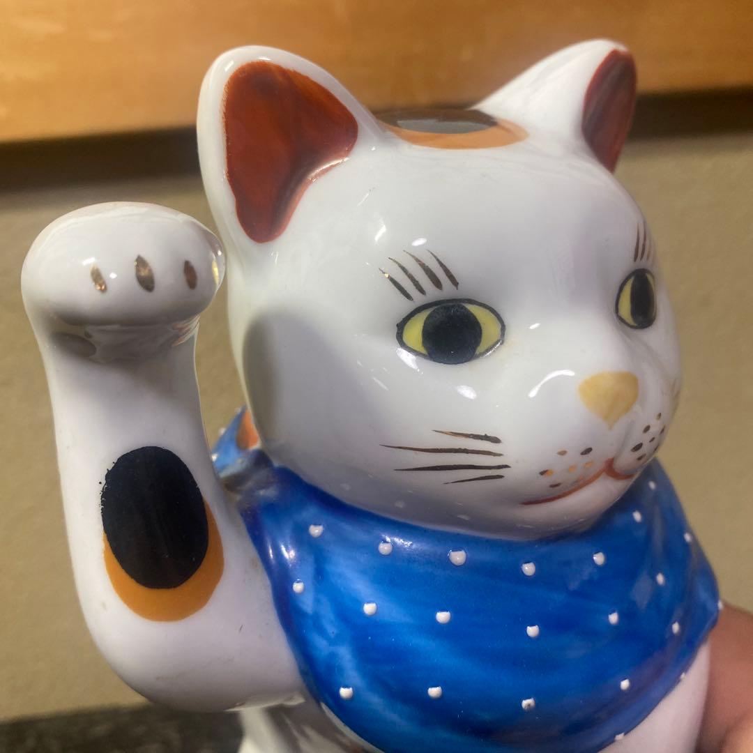 ブルー招き猫【中】