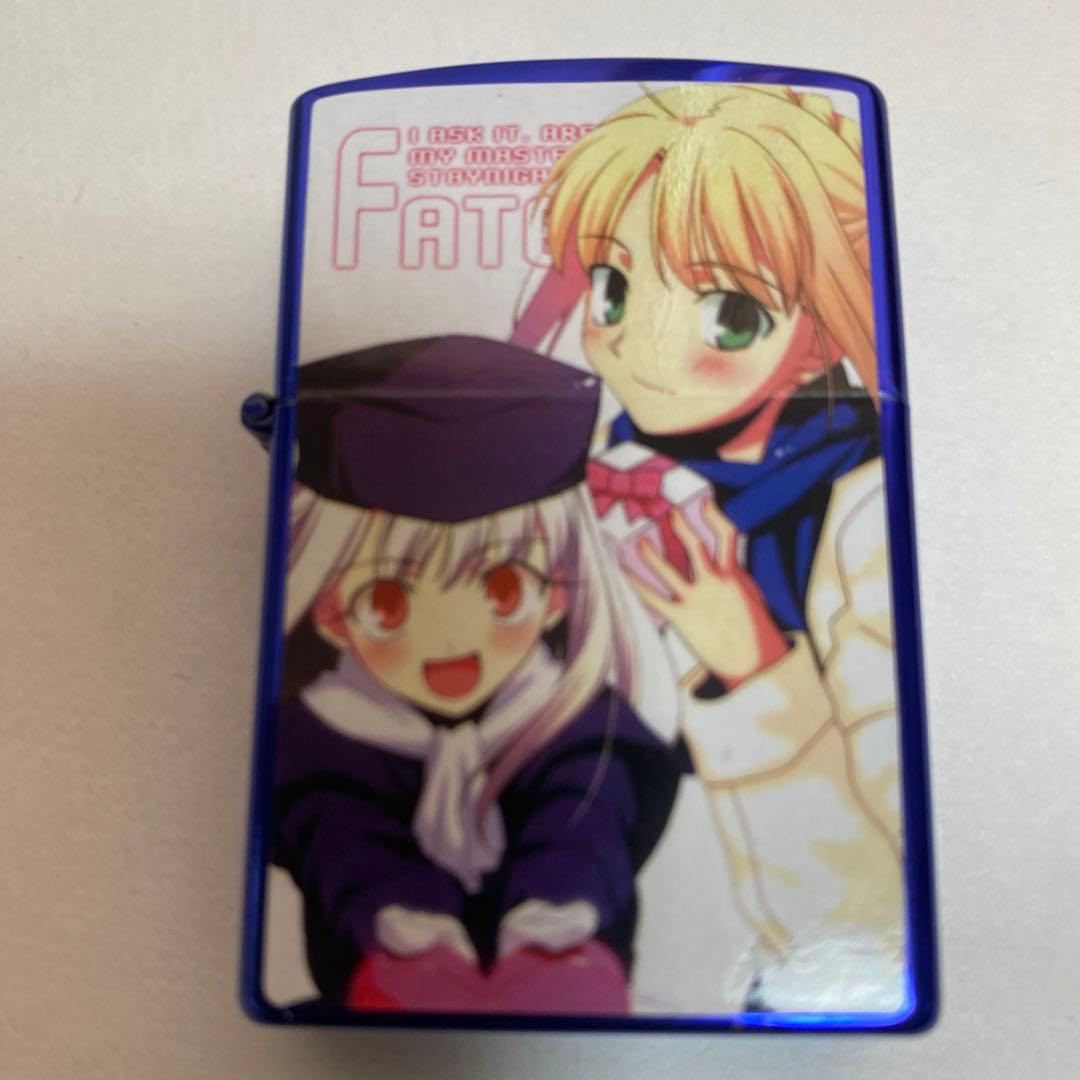 フェイト　セイバー　美少女　集合　オイルライター　zippo 風　BFZ6