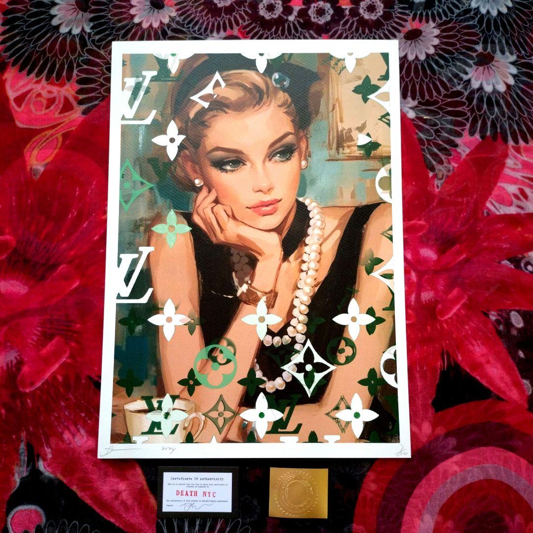 death nyc 世界限定100枚　オードリーヘプバーン　ルイヴィトン
