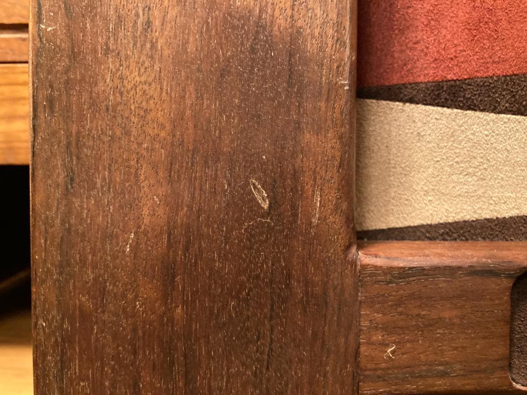 アンティーク☆バッグギャモン／テーブルトップボード／マホガニー無垢・ヌバック