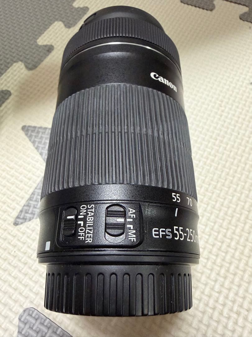 新品未使用 キャノン EF-S55-250mm F4-5.6 IS STM 望遠