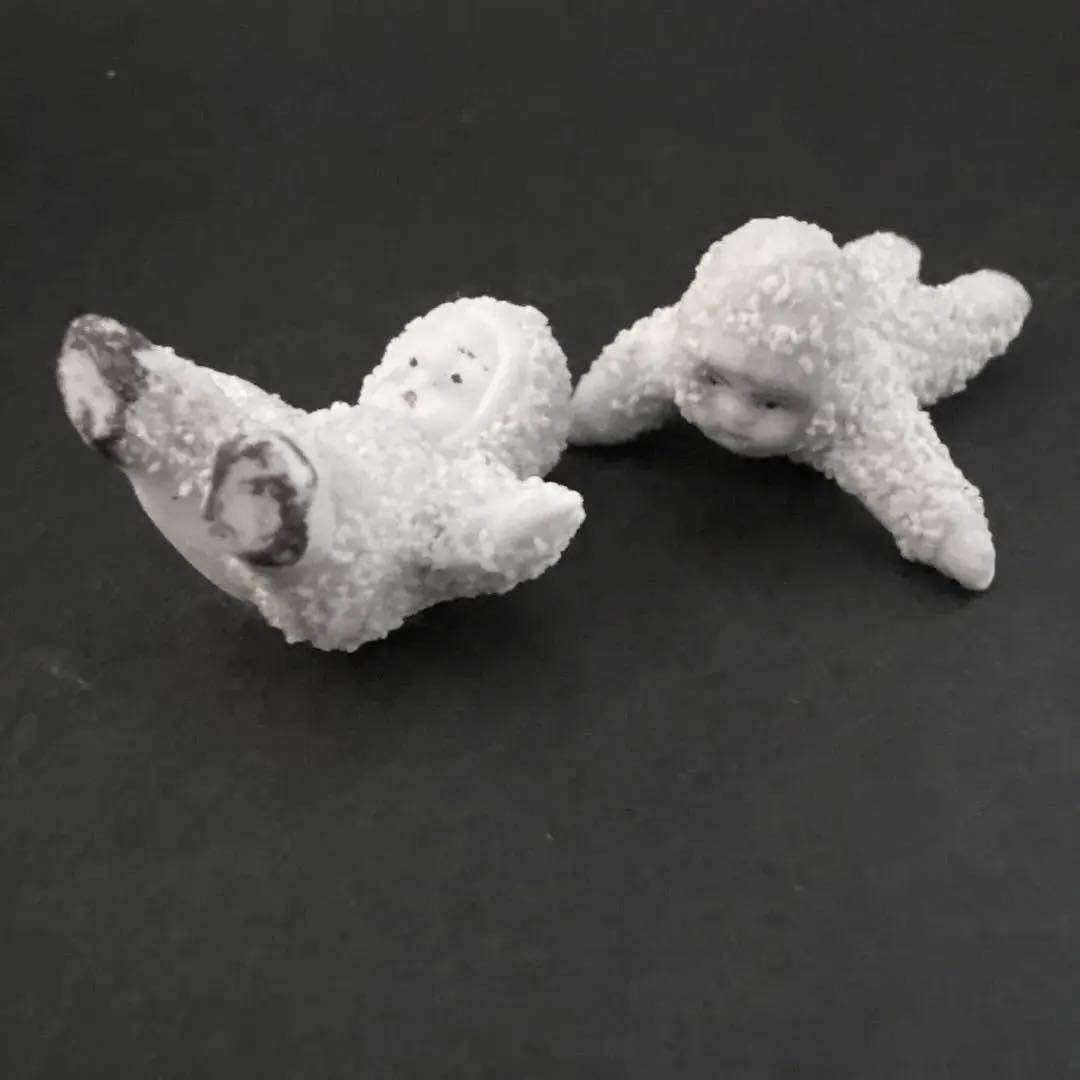 アンティーク　スノーベビービスクドール　2体