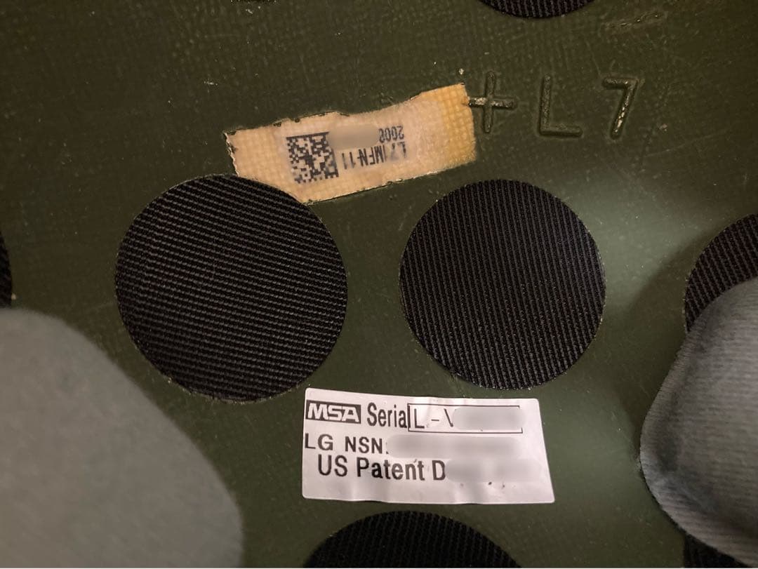 【実物】MSA MICH TC2001/WILCOX G05