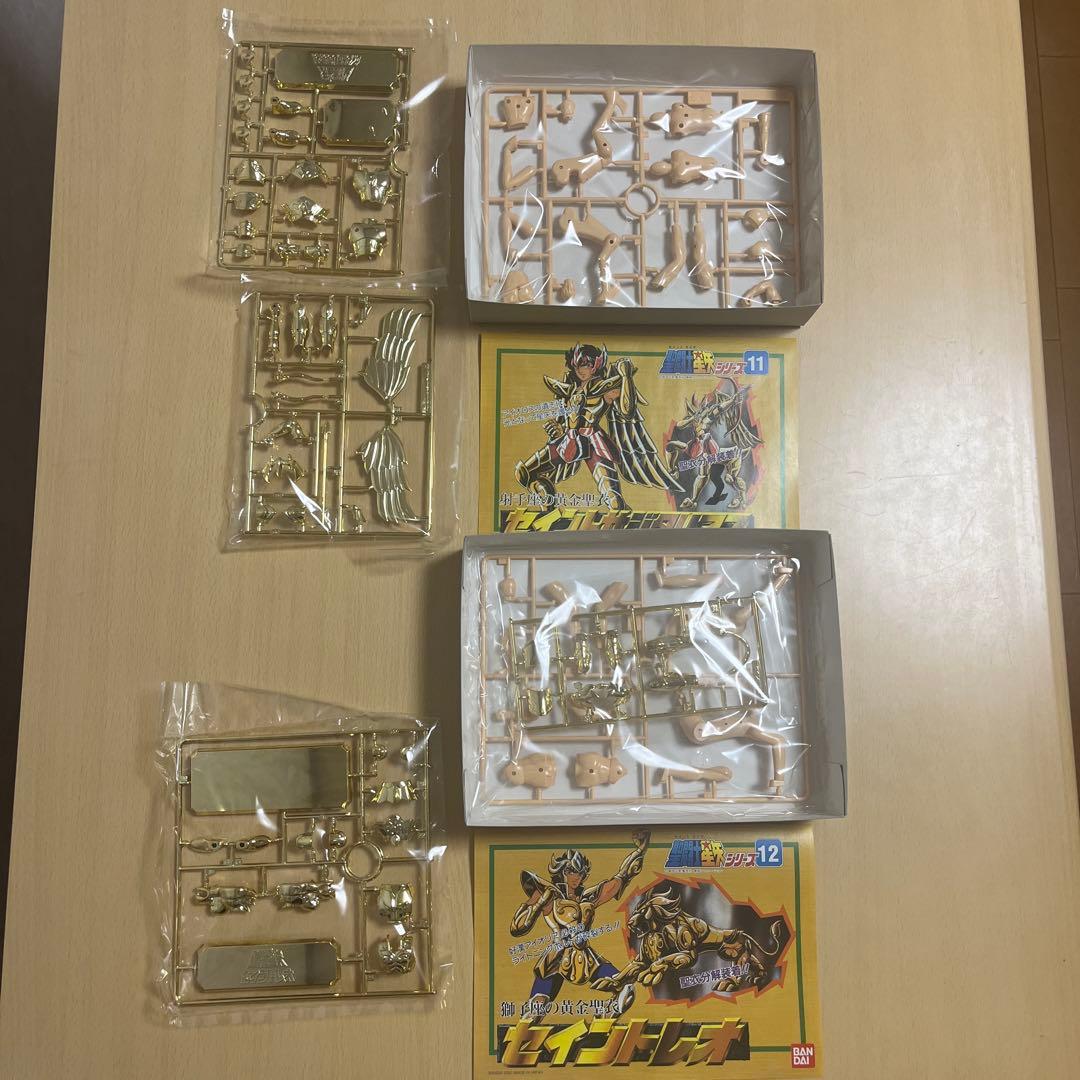 聖闘士星矢　ゴールドクロス　プラモデル　コンプリート12体+ジャンク2体