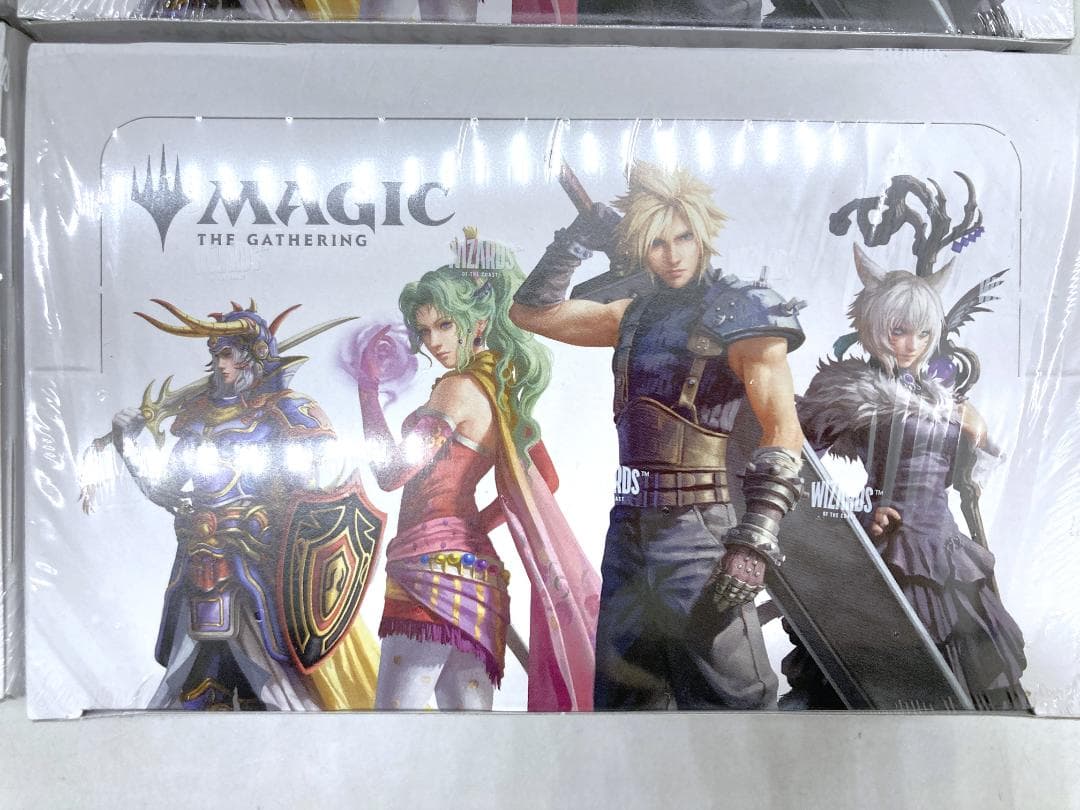 【新品】　MTGファイナルファンタジー　プレイ・ブースター　日本版　4BOX　D