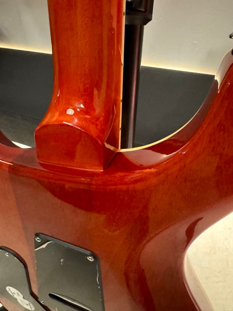 極美品　PRS Custom SE24 Exotic Burled Ash