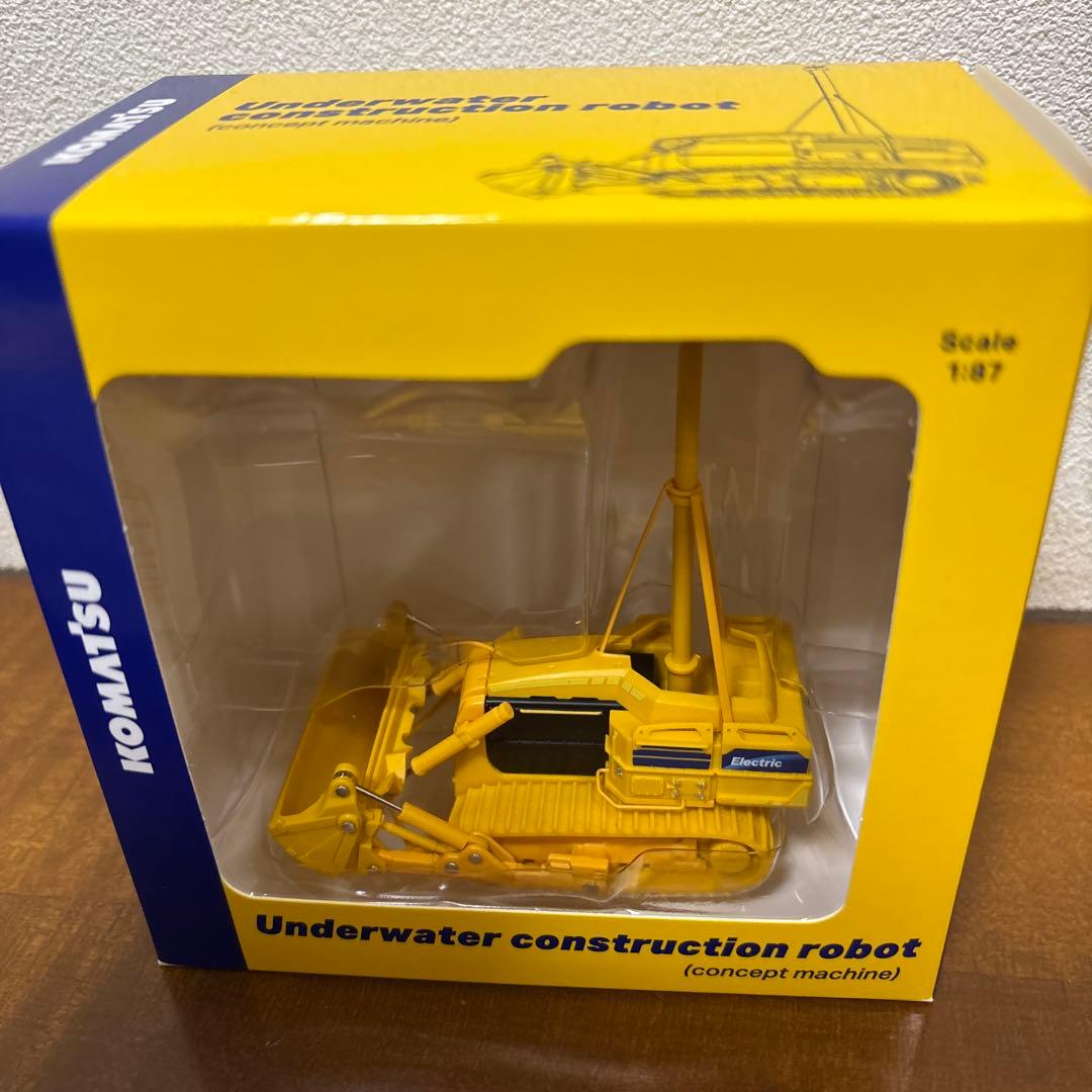 コマツ製作所　非売品オリジナルミニチュア5個セット